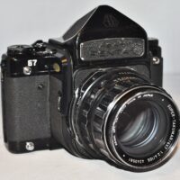 Pentax 67 +  Takumar 105mm f2.4 lens