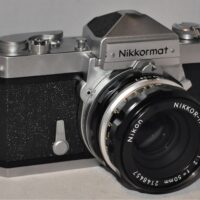 Nikkormat FT + Nikon Nikkor-H.C 50mm f2 lens - SOLD