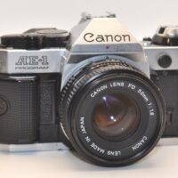 Canon AE-1 Program + 50mm f1.8 lens - SOLD