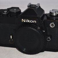 Nikon FE body.