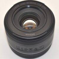 Canon RF 50mm f1.8 STM lens. Excellent condition.