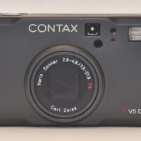 Contax TVS Digital (EXTREMELY RARE BLACK VERSION). Includes original presentation box.