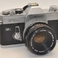 Canon FTb + 50mm f1.8 S.C lens