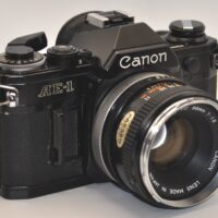 Canon AE-1 + 50mm F1.8 lens